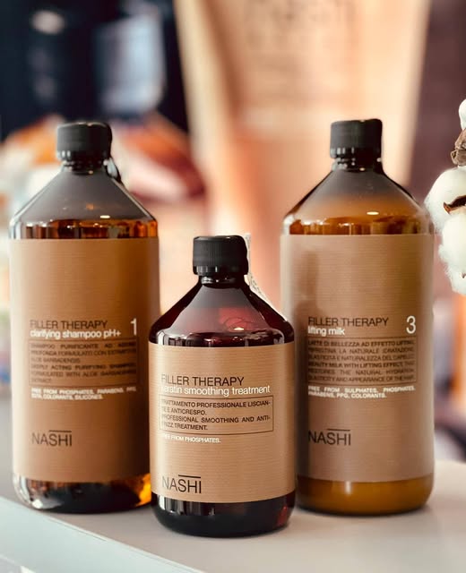 Tratament Filler Therapy Keratin Nashi Argan - Salon Exclusive by Adrian Lup | Salon de înfrumusețare Sibiu